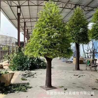 仿真水杉树仿真松树人造假树室内外装饰园林造景厂家直销