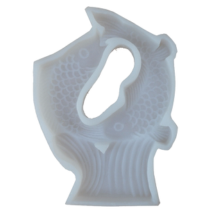 厨才刺身冰雕模具冰盘装饰摆盘立体厨房酒店硅胶创意大型冰柱工具