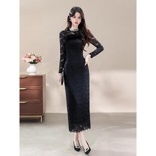 JOYIASS长袖御姐风高级感内搭连衣裙女秋冬打底配大衣修身显瘦包