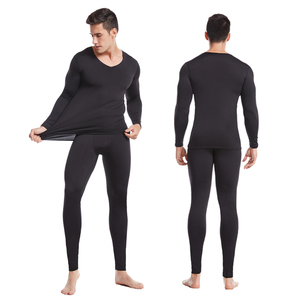 梭尼亚保暖内衣磨毛保暖防寒德绒秋季薄款加绒男士保暖套装