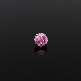 宣宁原创设计雪花切耳钉冬季耳骨钉男女高级感耳饰