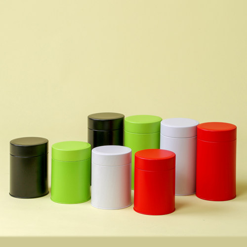 圆形100克50克装密封防潮茶叶罐