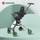 AMORHOME遛娃神器母婴可坐可躺溜娃神器轻便折叠婴儿推车高景观