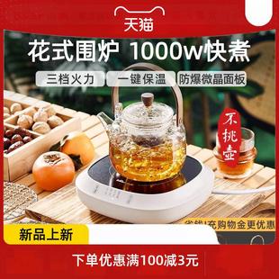 电茶炉家用多功能小型电磁炉泡茶煮茶机 陶炉围炉煮茶器新款