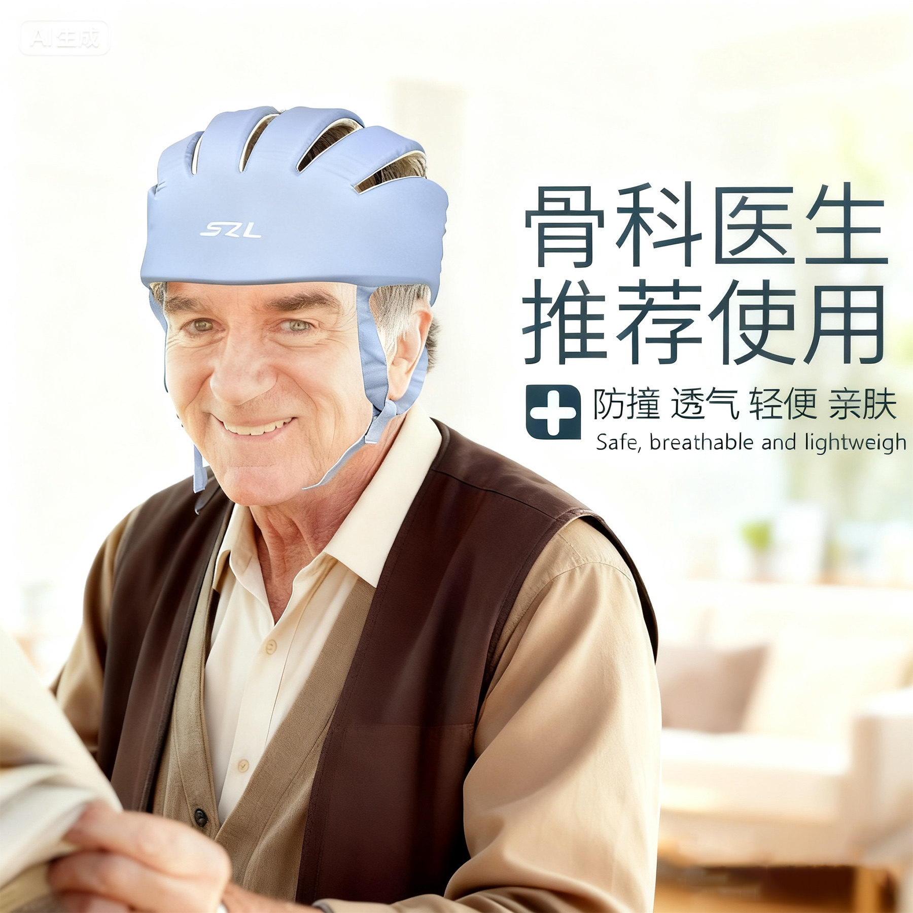 老人防摔帽开颅术后保护脑部颅骨缺失头部跌倒撞神器宝宝安全头盔,婴童用品,婴童枕头/枕芯,淘宝优惠券,粉丝福利购,淘宝优惠卷