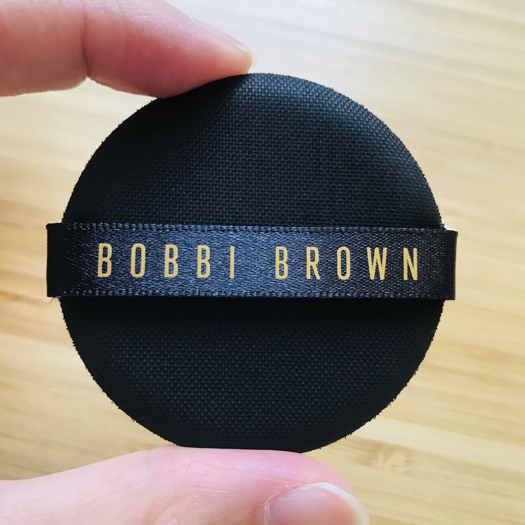 包邮 波比布朗气垫粉扑 Bobbi brown气垫粉扑专柜原装正品 新款黑