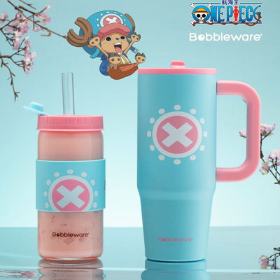 【现货】东映动画 航海王 乔巴便携把手保温杯 正版周边 礼物
