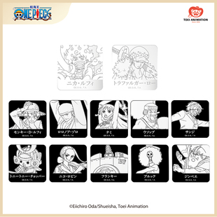 新品首发 航海王 OP-FI Badge -黑白 系列吧唧盲盒 官方正品