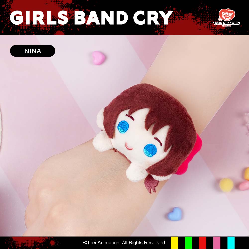 少女乐队的呐喊毛绒公仔手环图片