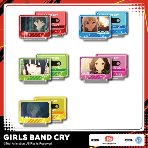 少女乐队的呐喊亚克力立牌