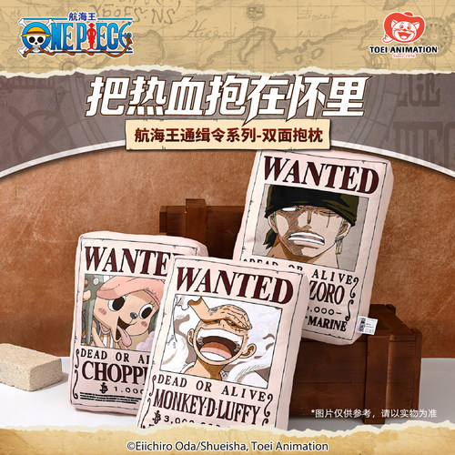 东映动画航海王通缉令抱枕