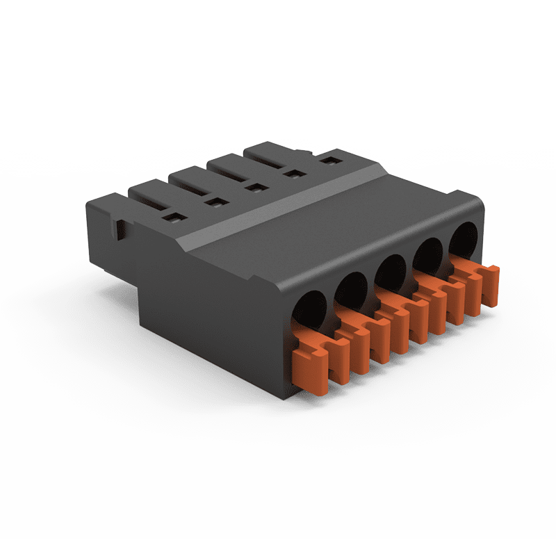 联捷LC8/LZ8-2.54PCB线路板迷你快速插拔接线端子印刷基版连接器