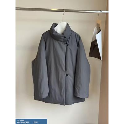 超厚实白鸭绒羽绒服女2025冬季新款版型巨好看的高级感保暖中长款