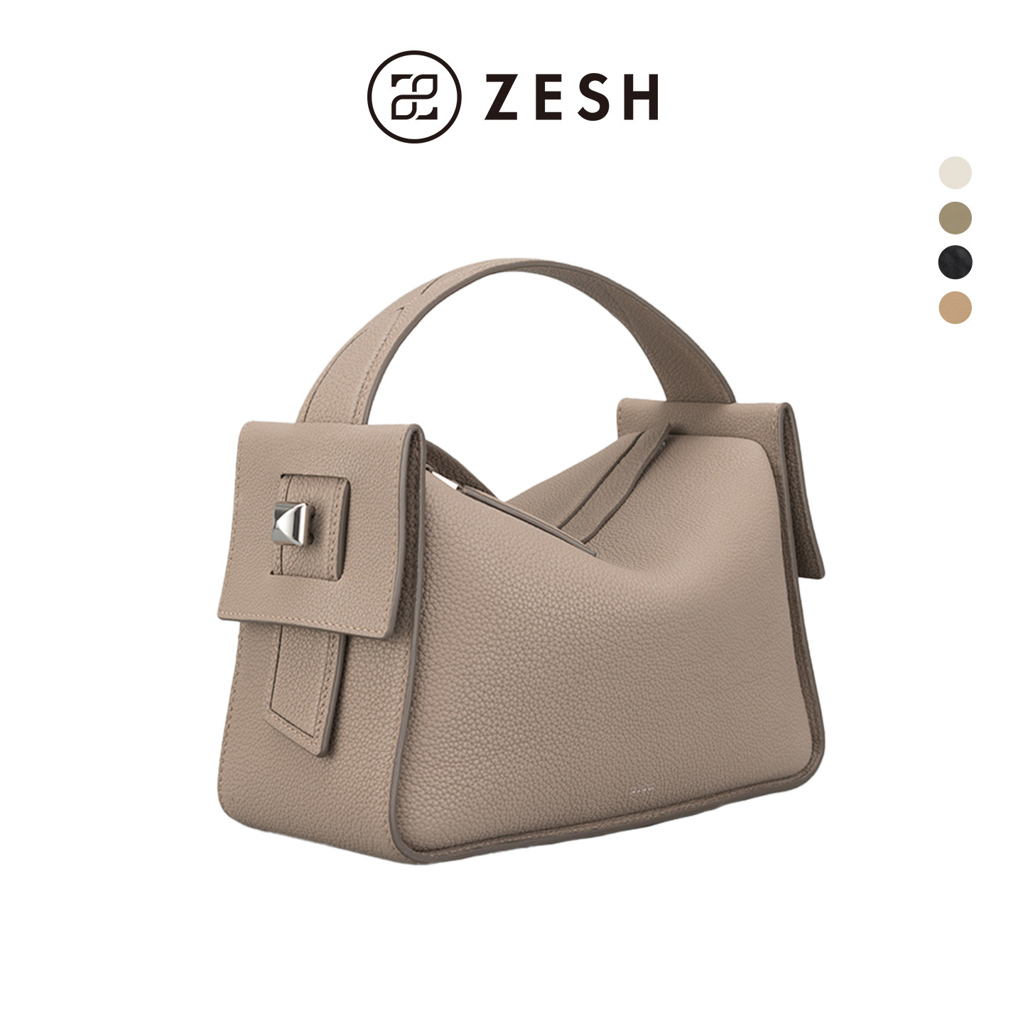 ZESH/泽尚微笑包单肩斜挎包女款