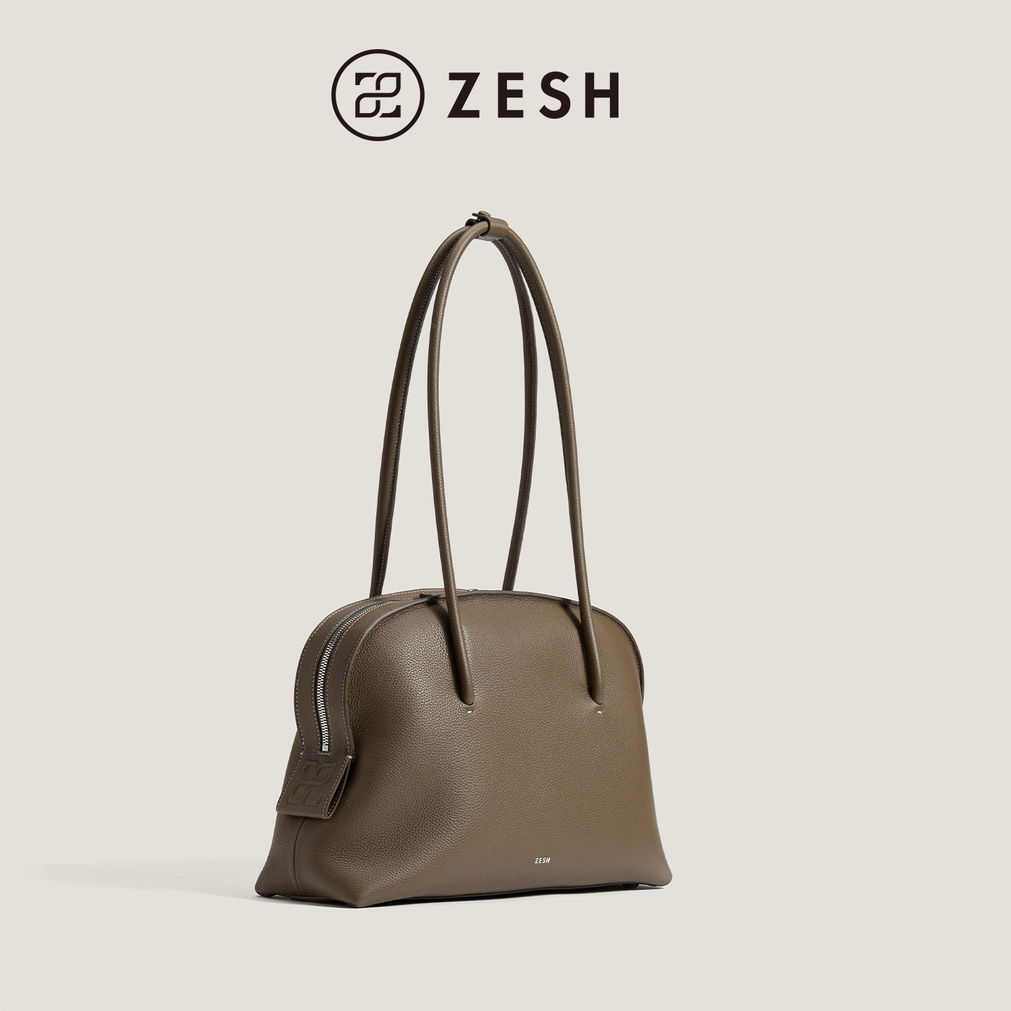 ZESH/泽尚 印象大号吐司包 小众设计大容量女单肩手提包手拎包