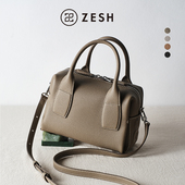 ZESH 包包波士顿包单肩包 印象小号手提包斜挎包女款 泽尚 曾黎同款