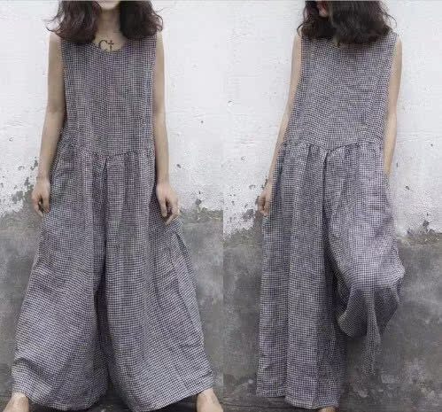 Cotton and linen jumpsuits wide-legged women pants女长连体裤|ruв категории Женская одежда, женской одежды - от Buy2taobao.com для оказания профессиональной услуги покупки агента Taobao