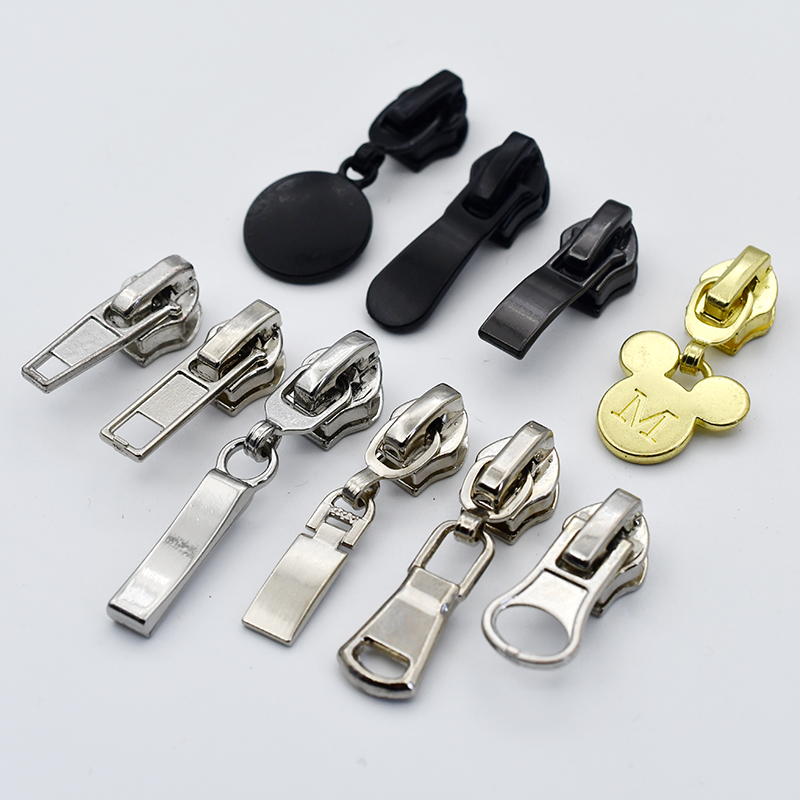 7号尼龙拉链头5号鞋子拉锁头衣服拉链头拉链配件皮鞋加厚拉链锁头