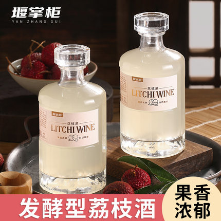 堰掌柜荔枝酒果酒微醺少女桑葚女士低度甜酒高颜值桑葚女生喝瓶装