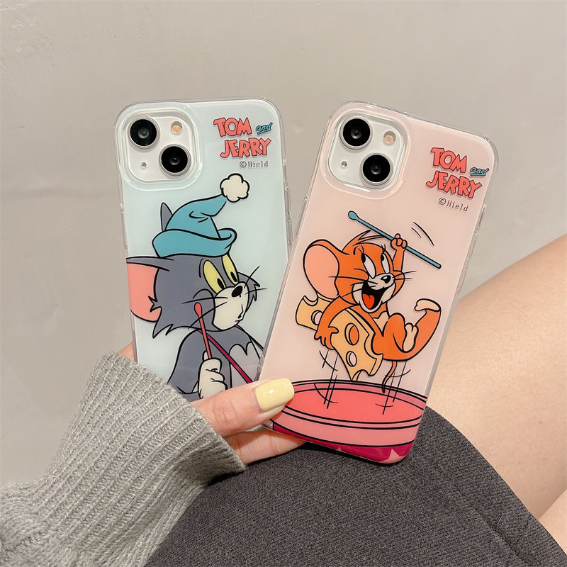 潮牌卡通猫和老鼠苹果15手机壳适用iphone14pro max保护套11/12创意新款苹果13男女情侣15pro个性十三四五潮使用感如何?