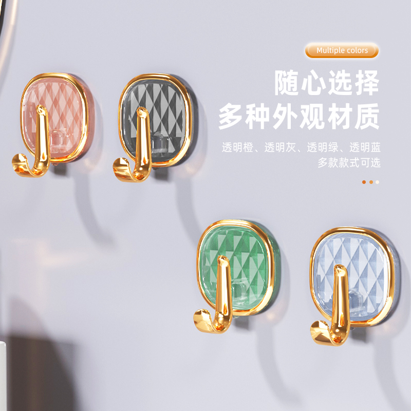 轻奢挂钩粘胶强力承重打孔浴室