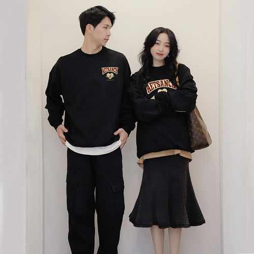 很仙的情侣装冬装卫衣外套