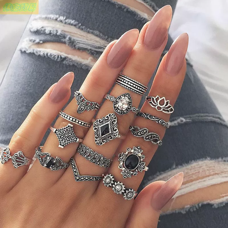 15PCS БОХЕМСКИЙ ВИНТАЖ АНЦЕМЕНО РОССИНЙ НЕТЫ РОЗЫ НАБОР СОВКИ
