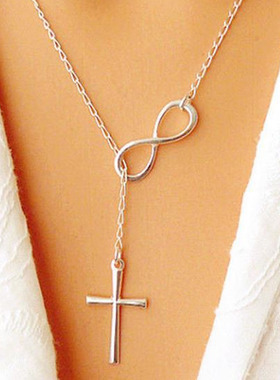 New neck collarbone chain lucky number short women necklace