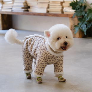 小狗狗衣服四脚棉裤冬季加厚宠物服装泰迪衣服比熊雪纳瑞包肚子