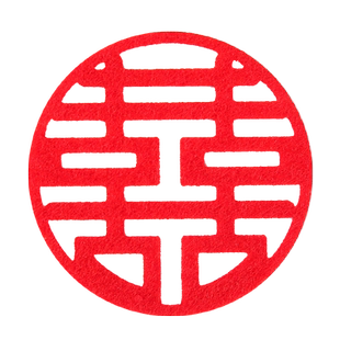 结婚迷你手抛撒喜字婚房布置浪漫装饰套装小喜字婚礼果盘喜楼梯喜