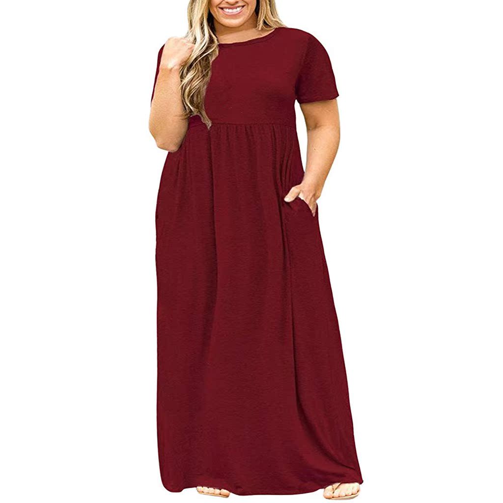 L-5XL summer long dresses women 2019 casual plus size skirt|ruв категории Женская одежда, женской одежды - от Buy2taobao.com для оказания профессиональной услуги покупки агента Taobao
