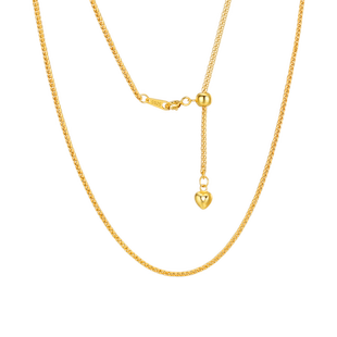 925纯银玉坠配链项链男女款翡翠玉佩吊坠挂绳玉佛公玉石专用链子