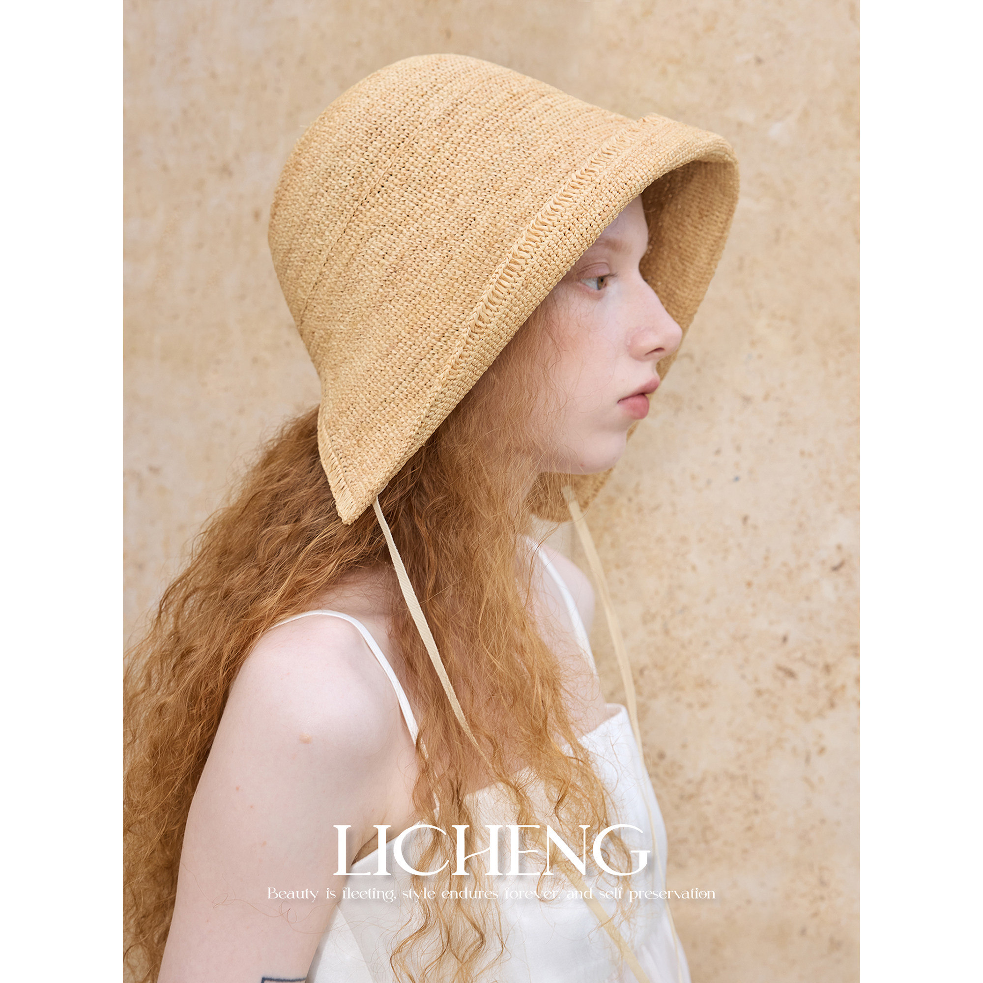 礼诚 日系拉菲草渔夫帽海边度假风盆帽系带草编遮阳帽卷檐防晒帽,服饰配件/皮带/帽子/围巾,帽子,淘宝优惠券,粉丝福利购,淘宝优惠卷