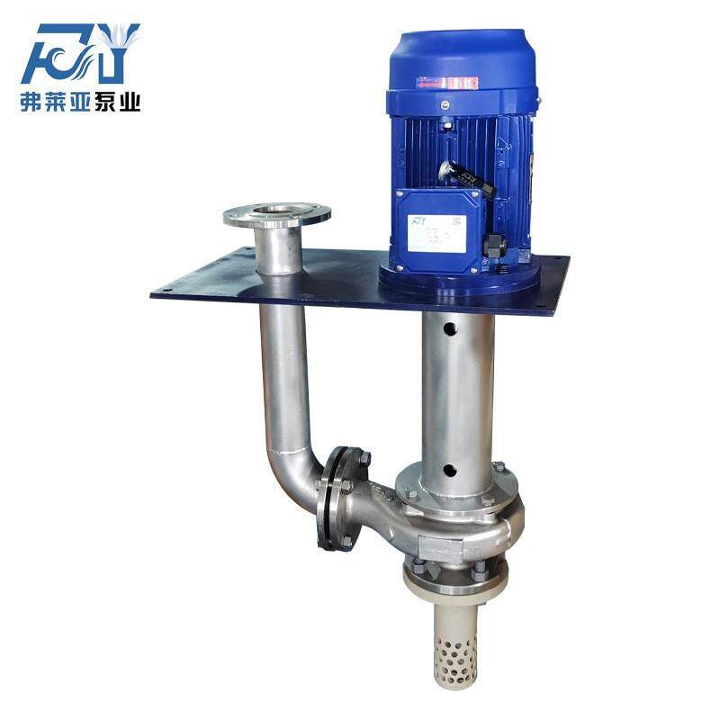 泵业FLYA655S不锈钢液下泵前处理喷淋泵高效循环泵5P