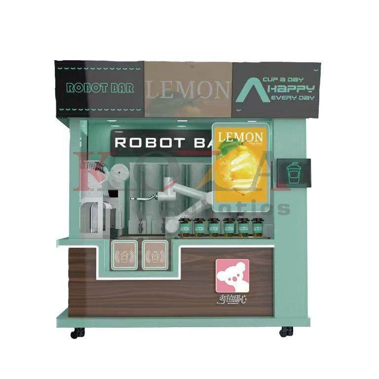 无人果茶售卖机奶茶屋全自动奶茶贩售机果茶机配六轴机器人,搬运/仓储/物流设备,其他起重搬运设备,淘宝优惠券,粉丝福利购,淘宝优惠卷