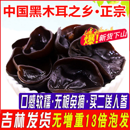 级新货东北特产黑木耳干货500g官方旗舰店特非野生椴木秋木耳肉厚