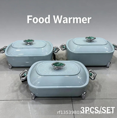 Food Warmer 外贸跨境保温饭盒热销非洲3PCS保温餐具3L-4L-5L