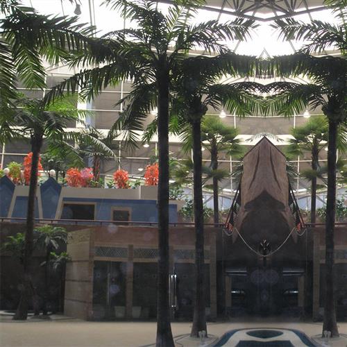 大型工程树造景水上乐园假树造景仿真椰子树厂家直销质量保证