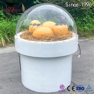 仿真化石骨架实验室博物馆孵化蛋恐龙宝宝制作恐龙化石厂家