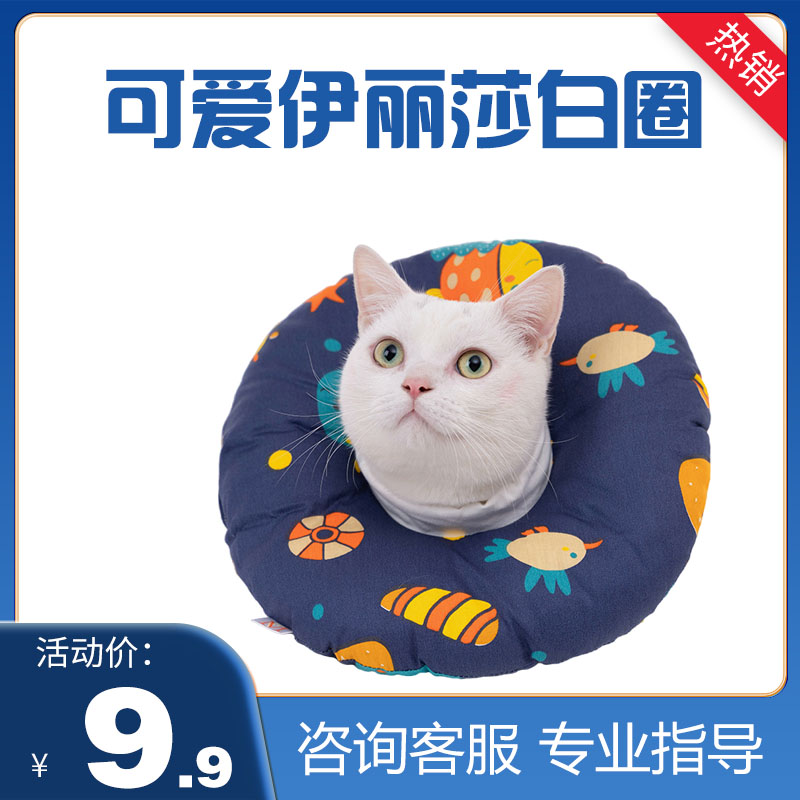 宠物头套防舔猫咪项圈伊丽莎白圈