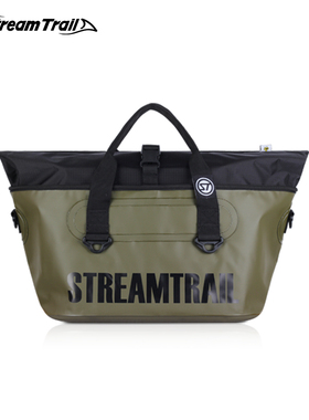 日本StreamTrail旅行斜挎包大容量单肩防水手拎包休闲时尚男女