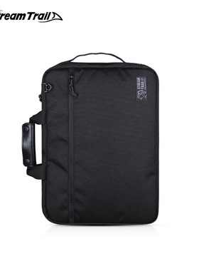 StreamTraiI新款简约时尚潮流手提斜挎包学生书包电脑双肩包防水