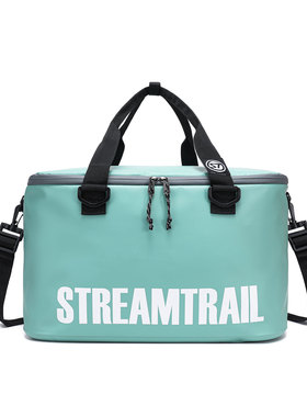 streamtrail 2025新款渔具包户外野钓包防水耐磨手提包单肩斜跨包