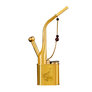 水烟壶纯铜过滤水烟斗男士烟袋锅老水烟筒便携烟草丝专用高档送礼