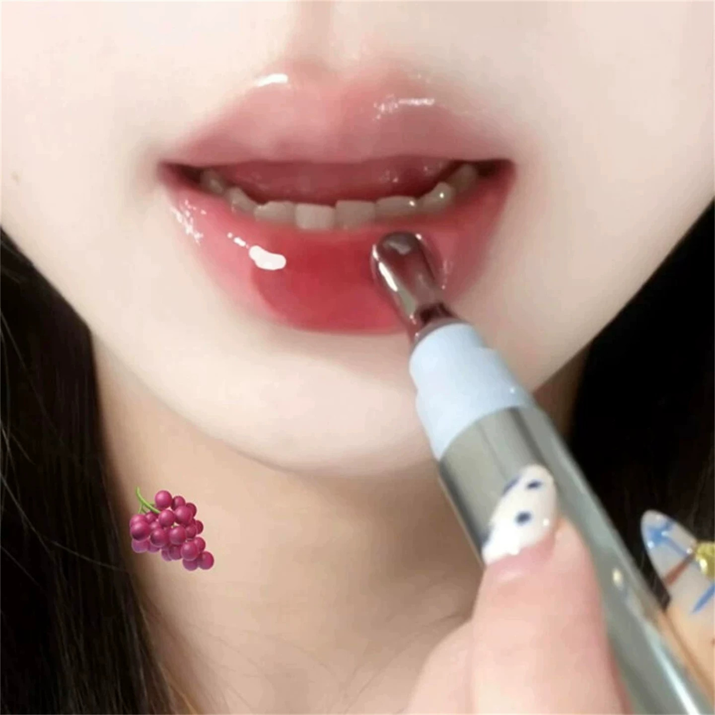 法囸大牌正品唇彩唇蜜水润光泽自然显色持久不脱色自然立体便携式
