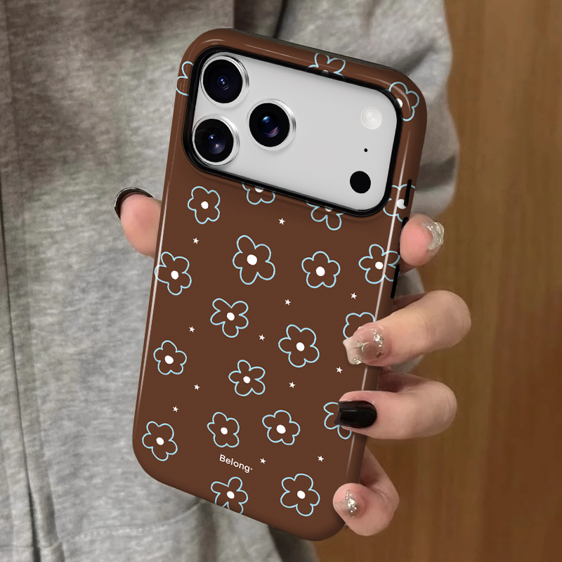 高级感图案全包手机壳不褪色