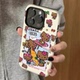 iPhone16手机壳女生1314高级感小众不撞款 冲浪黑皮kitty 适用苹果17promax新款 15防摔二合一菲林12保护套plus