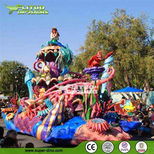 大型巡游花车景区花车设计制作花车设计制作厂家公园巡游花车