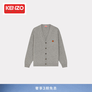 KENZO 针织毛衣 BOKE海棠花系列休闲开衫 男女同款