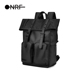 onrf新款 男士 双肩包大容量商务通勤电脑背包女休闲潮牌学生书包黑